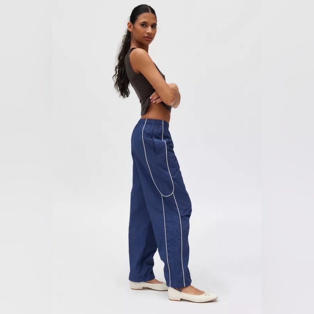 Urban Outfitters BDG Jess Straight Leg Nylon Track Pants